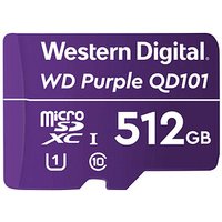 Western Digital Speicherkarte Purple SC QD101 microSDXC 512 GB von Western Digital