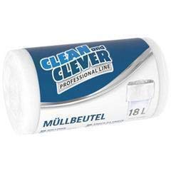 Clean and Clever 250 Beutel Müllbeutel Professional Line 18l weiß PRO 73 Müllbeutel Polybeutel Müllsack Polysack Sammelkorb Abfallsack Abfallbeutel Mülltüte Tüte Beutel Bag Sack Säcke Abfalltüte Clean and Clever 250 Beutel Müllbeutel Professional Line 18l weiß PRO 73 Müllbeutel Polybeutel Müllsack Polysack Sammelkorb Abfallsack Abfallbeutel Mülltüte Tüte Beutel Bag Sack Säcke Abfalltüte von Westerwald-Shop