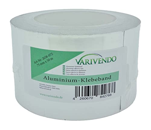 Westerwald-Shop Echtes Reinaluminium Klebeband Aluminiumklebeband 75mm x 50m 1 Rolle Westerwald-Shop Echtes Reinaluminium Klebeband Aluminiumklebeband 75mm x 50m 1 Rolle von Westerwald-Shop