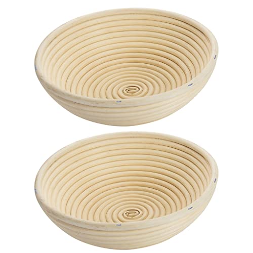 Westmark 2 Gärkörbchen, Rund, Ø 24,5 cm, Für ca. 1500 - 2000 gr Teig, Peddigrohr, Hellbeige, 320622E3 Westmark 2 Gärkörbchen, Rund, Ø 24,5 cm, Für ca. 1500 - 2000 gr Teig, Peddigrohr, Hellbeige, 320622E3 von Westmark