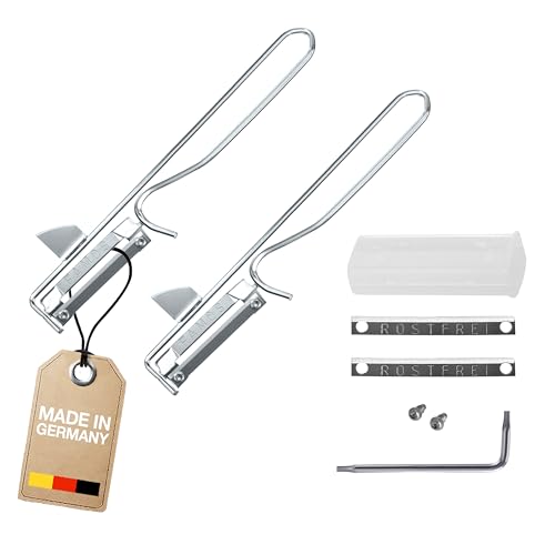Westmark 2 Universal-Sparschäler/Pendelschäler mit geschärftem Ausstecher, inkl. Ersatzklingen-Set, Edelstahlklingen, Famos, Metall/Verchromt, 106122E6 von Westmark