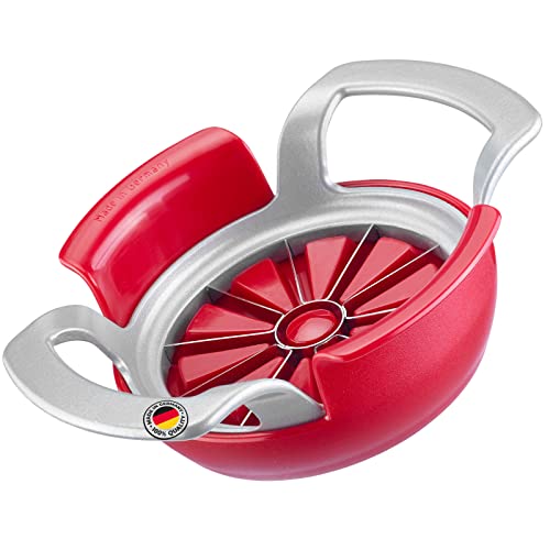 Westmark Apfel- und Birnenteiler mit Schneidteller, Schneider aus Aluminium/Rostfreier Edelstahl/Kunststoff, Divisorex-Spezial, Silber/Rot, 51112260 Westmark Apfel- und Birnenteiler mit Schneidteller, Schneider aus Aluminium/Rostfreier Edelstahl/Kunststoff, Divisorex-Spezial, Silber/Rot, 51112260 von Westmark