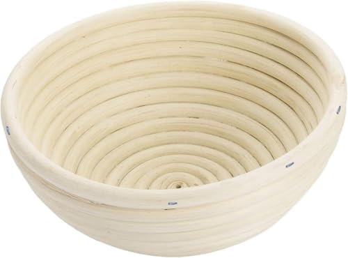 Westmark Gärkörbchen, Für 1000 - 1500g Brotteig, Rund, Durchmesser: 20,5 cm, Peddigrohr, Hellbeige, 32072270 Westmark Gärkörbchen, Für 1000 - 1500g Brotteig, Rund, Durchmesser: 20,5 cm, Peddigrohr, Hellbeige, 32072270 von Westmark