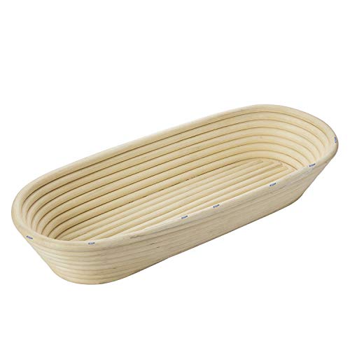 Westmark Gärkörbchen, Für 1500-2000g Brotteig, Oval, Länge: ca. 40 cm, Peddigrohr, Hellbeige, 32022270 Westmark Gärkörbchen, Für 1500-2000g Brotteig, Oval, Länge: ca. 40 cm, Peddigrohr, Hellbeige, 32022270 von Westmark