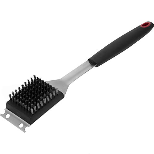Westmark Grill-Bürste, Länge: 38,5 cm, Rostfreier Edelstahl/Kunststoff, Farbe: Silber/Schwarz/Rot, 15072280 Westmark Grill-Bürste, Länge: 38,5 cm, Rostfreier Edelstahl/Kunststoff, Farbe: Silber/Schwarz/Rot, 15072280 von Westmark