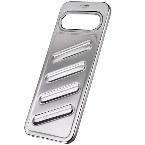 Westmark Gurkenhobel/Gemüsehobel, Rostfreier Edelstahl, Steel, Silber, 10062270 Westmark Gurkenhobel/Gemüsehobel, Rostfreier Edelstahl, Steel, Silber, 10062270 von Westmark