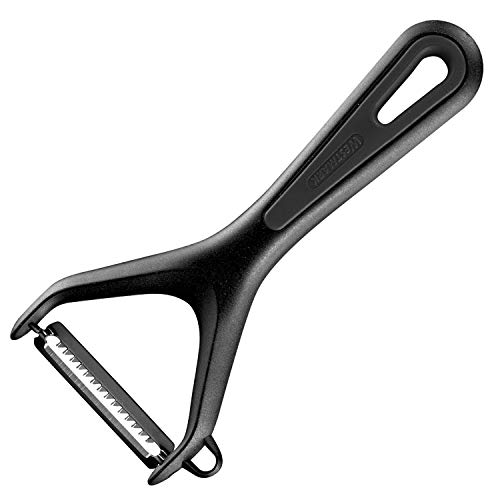 Westmark Julienne-Schneider, Gemüse-Schäler, Gentle, Grob gezackte Edelstahl-Klinge und Ausstecher, Schwarz, 280522E1 Westmark Julienne-Schneider, Gemüse-Schäler, Gentle, Grob gezackte Edelstahl-Klinge und Ausstecher, Schwarz, 280522E1 von Westmark