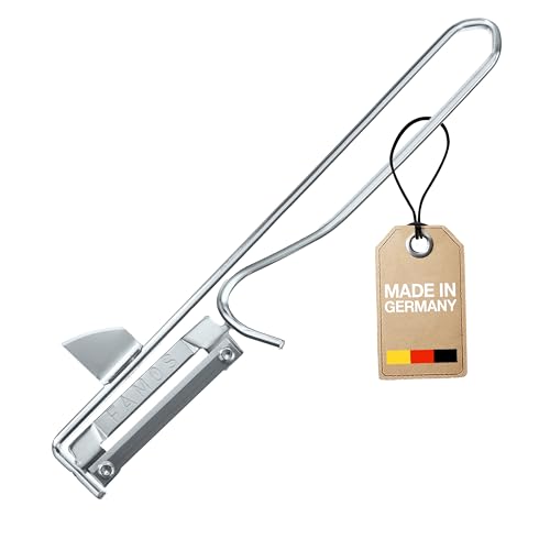 Westmark Universal-Sparschäler/Pendelschäler mit geschärftem Ausstecher, Edelstahlklinge, Famos, Metall/Verchromt, 106122E1 von Westmark