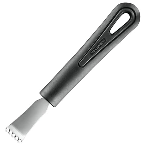 Westmark Zitronenschaber/Zestenreißer, Länge: 16,5 cm, Rostfreier Edelstahl/Kunststoff, Gentle, Schwarz/Silber, 28302270, 16.5 x 2.7 x 2 cm Westmark Zitronenschaber/Zestenreißer, Länge: 16,5 cm, Rostfreier Edelstahl/Kunststoff, Gentle, Schwarz/Silber, 28302270, 16.5 x 2.7 x 2 cm von Westmark