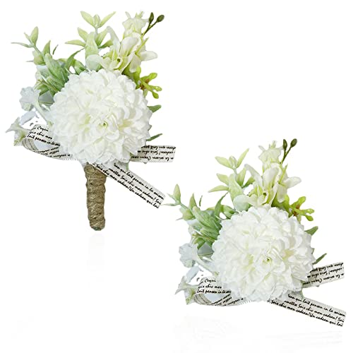 Weyying 2 Stück Boutonniere Und Handgelenk Blume, Boutonniere Bräutigam, Boutonniere Braut, Hochzeit Boutonniere Blumen, Boutonniere Und Handgelenk Blume, für Hochzeit, Tanz, Bankett, Dekoration Weyying 2 Stück Boutonniere Und Handgelenk Blume, Boutonniere Bräutigam, Boutonniere Braut, Hochzeit Boutonniere Blumen, Boutonniere Und Handgelenk Blume, für Hochzeit, Tanz, Bankett, Dekoration von Weyying