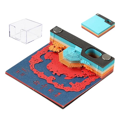 Wezalget Kalender | Paper Carving Art Creative Memo Pad | Portable Carving Art Notizblock Skulptur Kalender für Ostern Weihnachten Wezalget Kalender | Paper Carving Art Creative Memo Pad | Portable Carving Art Notizblock Skulptur Kalender für Ostern Weihnachten von Wezalget