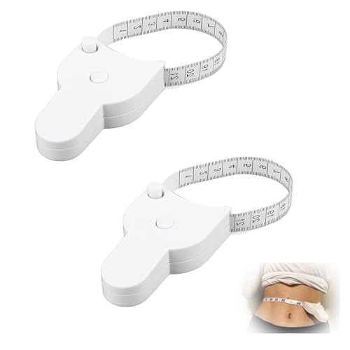 2 Stück weiches Körpermaßband – 150 cm / 60 Zoll – Einziehbar und flexibel – Ideal für Schneidermaße Körpervermessung – Perfekt für Näharbeiten, Schneidern und Fitness 2 Stück weiches Körpermaßband – 150 cm / 60 Zoll – Einziehbar und flexibel – Ideal für Schneidermaße Körpervermessung – Perfekt für Näharbeiten, Schneidern und Fitness von Wgewfhdf