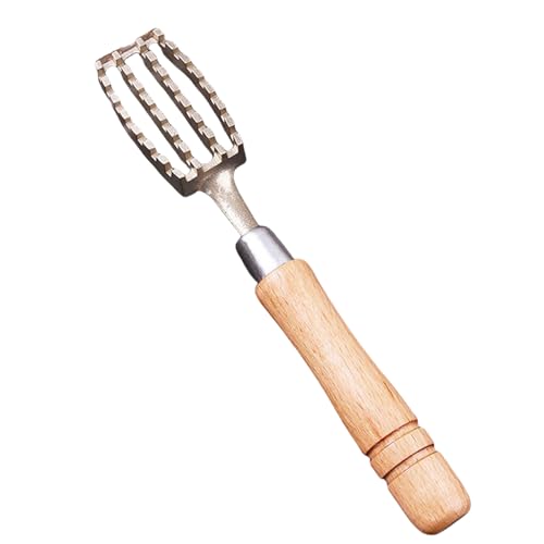 Mehrzweck-Messingschäler mit ergonomischem Griff, Fischschuppen-Hobel, Reinigungswerkzeug für Zuhause und Restaurant von Wglm(ワグルム)
