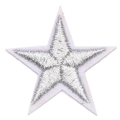 10 Stück Stern Aufnäher zum Aufbügeln,Patches 3,5 cm,Stoff Flicken Zum Aufbügeln,Dekorative Applikation für Kunsthandwerk,Jacken Tasche Geschenkboxen,Kleidung,Scrapbooking,Jeans Dekoration,Weiß B 10 Stück Stern Aufnäher zum Aufbügeln,Patches 3,5 cm,Stoff Flicken Zum Aufbügeln,Dekorative Applikation für Kunsthandwerk,Jacken Tasche Geschenkboxen,Kleidung,Scrapbooking,Jeans Dekoration,Weiß B von Whakano