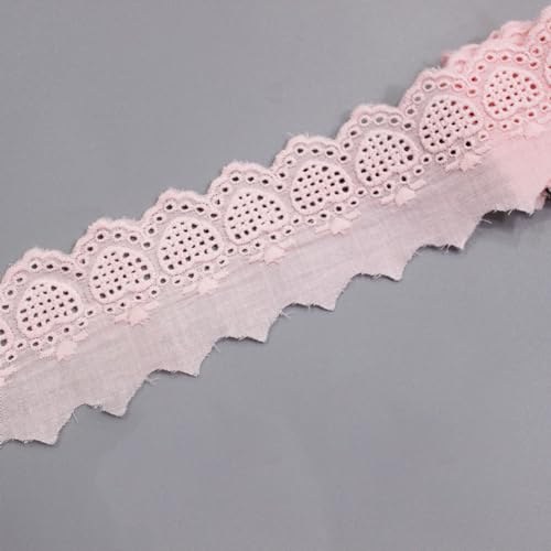 10 Yards Vintage Hohles Erdbeer Baumwolle Spitzenband 6 cm Breite,Spitzenbordüre Zierband,Dekoband Spitzen Borten Bänder zum Tischdeko,Hochzeit Deko,Nähen Handwerk,Kleidung Deko,Scrapbooking,Rosa 10 Yards Vintage Hohles Erdbeer Baumwolle Spitzenband 6 cm Breite,Spitzenbordüre Zierband,Dekoband Spitzen Borten Bänder zum Tischdeko,Hochzeit Deko,Nähen Handwerk,Kleidung Deko,Scrapbooking,Rosa von Whakano