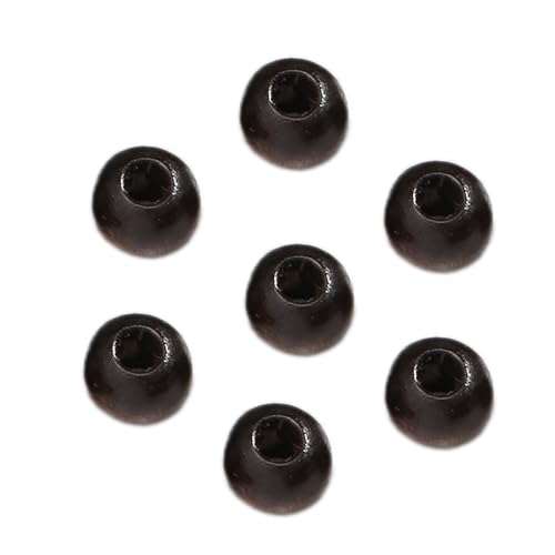 100 Stück Boho Holzperlen für Auffädeln,Lose Perlen mit Loch,Makramee Perlen,Bastelperlen für DIY Handwerk,Armbänder,Halsketten Ohrringe,Schmuckherstellung,Kopfbedeckung,Dunkelbraune Perlen,9x10mm 100 Stück Boho Holzperlen für Auffädeln,Lose Perlen mit Loch,Makramee Perlen,Bastelperlen für DIY Handwerk,Armbänder,Halsketten Ohrringe,Schmuckherstellung,Kopfbedeckung,Dunkelbraune Perlen,9x10mm von Whakano