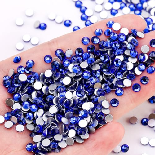 1440 Stück Glitzersteine Selbstklebend,Flatback Strasssteine,Strass Glitzersteine Nägel,Glitzer Basteln Diamanten für Gesichts-Make-Up Fingernagel Dekorationen Und Urlaubszubehör,2-2,1mm,Dunkelblau 1440 Stück Glitzersteine Selbstklebend,Flatback Strasssteine,Strass Glitzersteine Nägel,Glitzer Basteln Diamanten für Gesichts-Make-Up Fingernagel Dekorationen Und Urlaubszubehör,2-2,1mm,Dunkelblau von Whakano