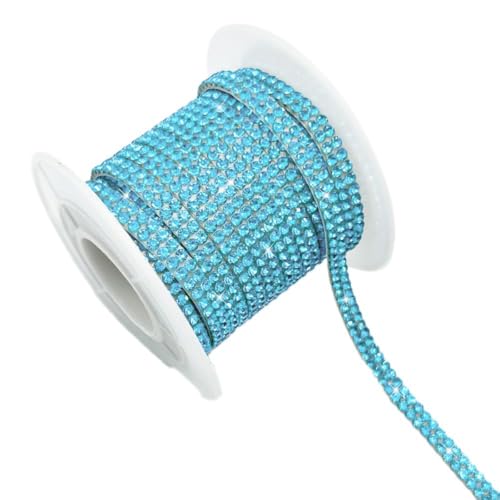 2 Rolle Strassband mit Selbstklebend,Kristall Strasssteine Glitzerband mit 0,4cm Strass Streifen,Kristall Diamant Dekoration Aufkleber,Glitzerband Strassband für Auto Hochzeit Dekoration,Blauer See 2 Rolle Strassband mit Selbstklebend,Kristall Strasssteine Glitzerband mit 0,4cm Strass Streifen,Kristall Diamant Dekoration Aufkleber,Glitzerband Strassband für Auto Hochzeit Dekoration,Blauer See von Whakano