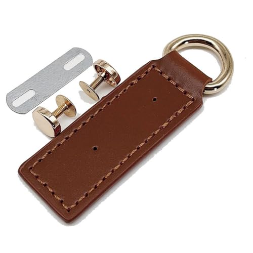 2 Stück Leder-D-Ringe,Taschenverschluss Lederriemen mit D-Ring,Schnalle Lederschnallen,DIY Nähen Taschenzubehör,Handtaschenzubehör,Lederschnallen für Schultergurt,mit 2 DIY Nietwerkzeug,Kaffee B 2 Stück Leder-D-Ringe,Taschenverschluss Lederriemen mit D-Ring,Schnalle Lederschnallen,DIY Nähen Taschenzubehör,Handtaschenzubehör,Lederschnallen für Schultergurt,mit 2 DIY Nietwerkzeug,Kaffee B von Whakano