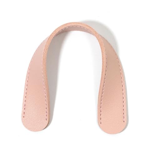 2 Stück Schulterpolster Leder Gepolstert,Taschengurt Shoulder Pad Ersatz,Schulterriemen-Pad,Tasche Ledergriff Wrap,für Tote Taschen Handtasche Abnehmbarer Umhängetaschen Gitarrenpolster,Rosa von Whakano