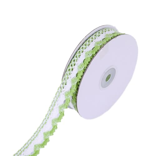 3 Rollen Vintage Spitzenband aus Baumwolle,Dekoband Zierband Spitzenborte,Spitzenband Häkelspitze,für Hochzeit,Nähen Handwerk,DIY Kleidung Deko,Geschenk Verpackung Dekor,10 Yards x 2,5cm,Grün 3 Rollen Vintage Spitzenband aus Baumwolle,Dekoband Zierband Spitzenborte,Spitzenband Häkelspitze,für Hochzeit,Nähen Handwerk,DIY Kleidung Deko,Geschenk Verpackung Dekor,10 Yards x 2,5cm,Grün von Whakano