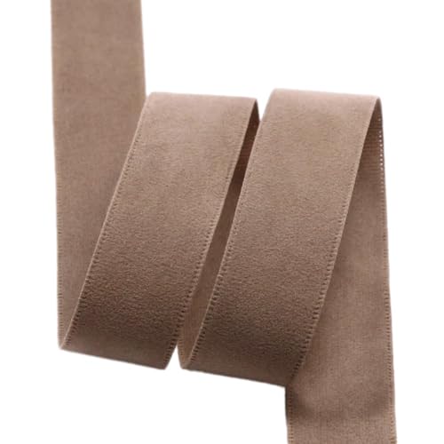 Doppelseitiges Samt Dekoband Schleifenband,Schmuckband,Geschenkband zum Verpacken Dekorieren Basteln,für Haar-Accessoires,Nähen,Geburtstag,Party,Hochzeit,Weihnachts Dekoration,Khaki,3,8cm x 10Yards Doppelseitiges Samt Dekoband Schleifenband,Schmuckband,Geschenkband zum Verpacken Dekorieren Basteln,für Haar-Accessoires,Nähen,Geburtstag,Party,Hochzeit,Weihnachts Dekoration,Khaki,3,8cm x 10Yards von Whakano