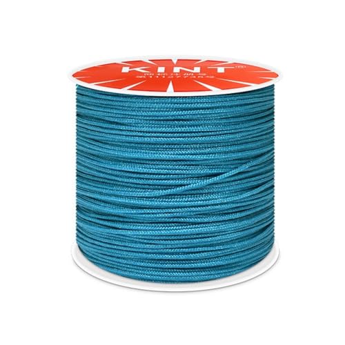Whakano Nylonschnur 0,8mm,Makramee-Schnur,Nylon Seil Perlenschnur,Cord Makramee Band für Geflochtene Armbänder,Schmuckherstellung Handwerk Halsketten,Makramee,Geschenkverpackung,Blauer See Whakano Nylonschnur 0,8mm,Makramee-Schnur,Nylon Seil Perlenschnur,Cord Makramee Band für Geflochtene Armbänder,Schmuckherstellung Handwerk Halsketten,Makramee,Geschenkverpackung,Blauer See von Whakano