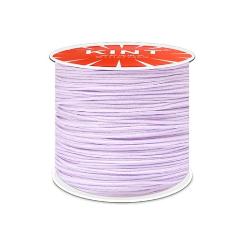 Nylonschnur 0,8mm,Makramee-Schnur,Nylon Seil Perlenschnur,Cord Makramee Band für Geflochtene Armbänder,Schmuckherstellung Handwerk Halsketten,Makramee,Geschenkverpackung,Lavendel Nylonschnur 0,8mm,Makramee-Schnur,Nylon Seil Perlenschnur,Cord Makramee Band für Geflochtene Armbänder,Schmuckherstellung Handwerk Halsketten,Makramee,Geschenkverpackung,Lavendel von Whakano