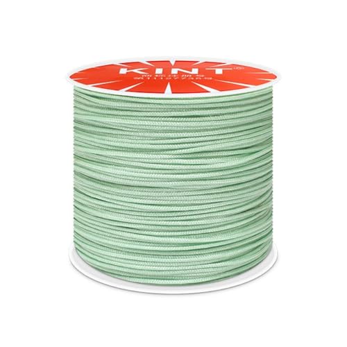 Whakano Nylonschnur 0,8mm,Makramee-Schnur,Nylon Seil Perlenschnur,Cord Makramee Band für Geflochtene Armbänder,Schmuckherstellung Handwerk Halsketten,Makramee,Geschenkverpackung,Minzgrün Whakano Nylonschnur 0,8mm,Makramee-Schnur,Nylon Seil Perlenschnur,Cord Makramee Band für Geflochtene Armbänder,Schmuckherstellung Handwerk Halsketten,Makramee,Geschenkverpackung,Minzgrün von Whakano