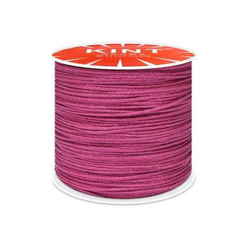 Whakano Nylonschnur 0,8mm,Makramee-Schnur,Nylon Seil Perlenschnur,Cord Makramee Band für Geflochtene Armbänder,Schmuckherstellung Handwerk Halsketten,Makramee,Geschenkverpackung,Pflaumenrot Whakano Nylonschnur 0,8mm,Makramee-Schnur,Nylon Seil Perlenschnur,Cord Makramee Band für Geflochtene Armbänder,Schmuckherstellung Handwerk Halsketten,Makramee,Geschenkverpackung,Pflaumenrot von Whakano