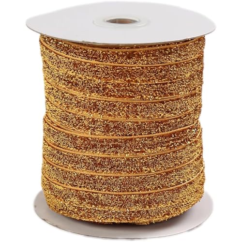 Whakano Samtband Glitzer Samt Dekoband Schleifenband Schmuckband Geschenkband,zum Verpacken von Geschenken,Nähen,Hochzeitsdekoration,Weihnachtsdekoration,Orange,1 cm x 50 Yards Whakano Samtband Glitzer Samt Dekoband Schleifenband Schmuckband Geschenkband,zum Verpacken von Geschenken,Nähen,Hochzeitsdekoration,Weihnachtsdekoration,Orange,1 cm x 50 Yards von Whakano