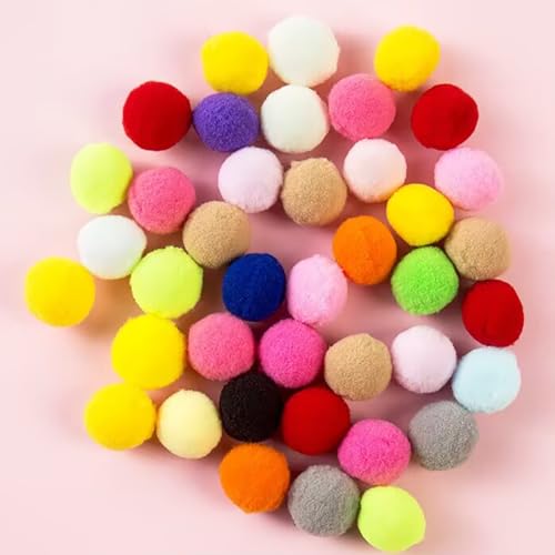 Whakano 1 Packung zum Basteln,Bunt Mini Pompons,Mini Pom Poms für Handwerk Herstellung,Bunte Pompons für Partydekor,Girlanden,Ostern,Kleidung,DIY Kreativen Handwerk Dekor,40 Stück/Packung.3cm Whakano 1 Packung zum Basteln,Bunt Mini Pompons,Mini Pom Poms für Handwerk Herstellung,Bunte Pompons für Partydekor,Girlanden,Ostern,Kleidung,DIY Kreativen Handwerk Dekor,40 Stück/Packung.3cm von Whakano