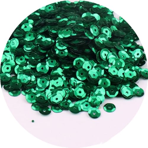 Whakano 10 Pack Pailletten zum basteln,Pailletten 6mm,Lose Pailletten,Handwerk Pailletten Spangles,für DIY Herstellung,Kleidung,Basteln Kunsthandwerk,Nähen,Hochzeitsdekor,ca.1000 pro Paket,Dunkelgrün Whakano 10 Pack Pailletten zum basteln,Pailletten 6mm,Lose Pailletten,Handwerk Pailletten Spangles,für DIY Herstellung,Kleidung,Basteln Kunsthandwerk,Nähen,Hochzeitsdekor,ca.1000 pro Paket,Dunkelgrün von Whakano
