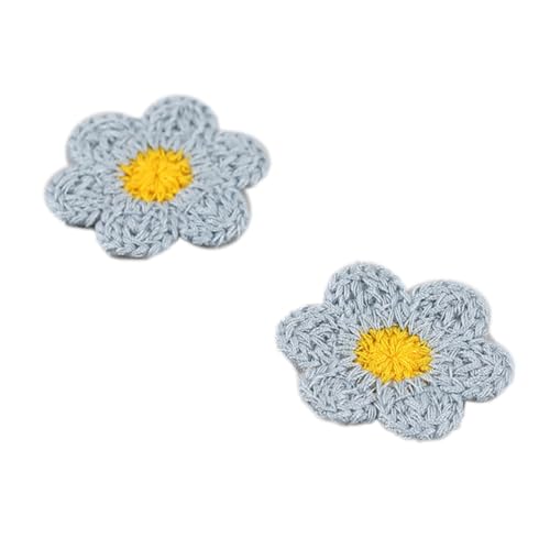 Whakano 10 Stück Boho Strick Blumen Patches Nähen Aufnäher,3,5cm,Applikationen Zum Nähen Patches Sticker,Bestickte Patches Sticker,Applikation für DIY Kleidung Jeans T-Shirt Jacken Tasche,Grau Blau Whakano 10 Stück Boho Strick Blumen Patches Nähen Aufnäher,3,5cm,Applikationen Zum Nähen Patches Sticker,Bestickte Patches Sticker,Applikation für DIY Kleidung Jeans T-Shirt Jacken Tasche,Grau Blau von Whakano