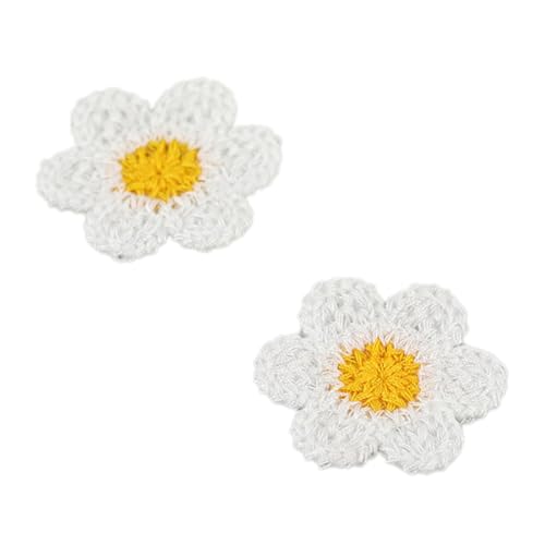 Whakano 10 Stück Boho Strick Blumen Patches Nähen Aufnäher,3,5cm,Applikationen Zum Nähen Patches Sticker,Bestickte Patches Sticker,Applikation für DIY Kleidung Jeans T-Shirt Jacken Tasche,Weiß Whakano 10 Stück Boho Strick Blumen Patches Nähen Aufnäher,3,5cm,Applikationen Zum Nähen Patches Sticker,Bestickte Patches Sticker,Applikation für DIY Kleidung Jeans T-Shirt Jacken Tasche,Weiß von Whakano