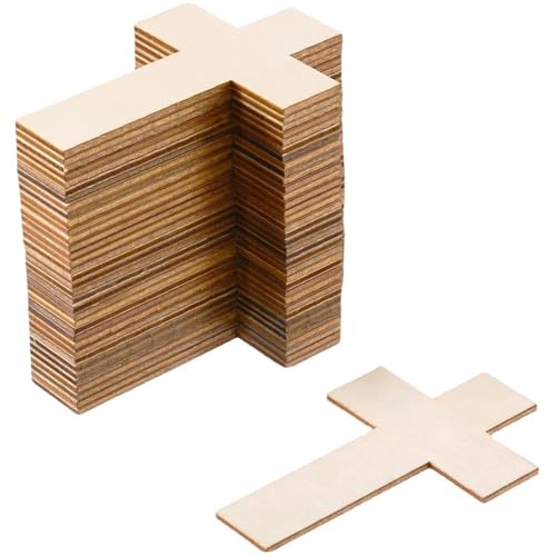 Whakano 10 Stück Kreuz Holzscheiben 10cm x 7cm,Holz zum Basteln und Bemalen,Natur Holz Scheiben Blanko,Dekorative Malerei DIY Bastelsets,Perfekte für Türschilder,Beschriften Dekoration,Holzfarbe Whakano 10 Stück Kreuz Holzscheiben 10cm x 7cm,Holz zum Basteln und Bemalen,Natur Holz Scheiben Blanko,Dekorative Malerei DIY Bastelsets,Perfekte für Türschilder,Beschriften Dekoration,Holzfarbe von Whakano