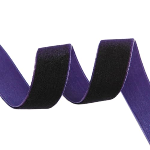 Whakano 10 Yards Samt Dekoband Schleifenband Schmuckband,Samtband Samtborte,Geschenkband zum Verpacken Dekorieren Basteln,für Haar-Accessoires,Nähen,Geburtstag,Party,Hochzeit Dekor,Dunkellila,1,9cm Whakano 10 Yards Samt Dekoband Schleifenband Schmuckband,Samtband Samtborte,Geschenkband zum Verpacken Dekorieren Basteln,für Haar-Accessoires,Nähen,Geburtstag,Party,Hochzeit Dekor,Dunkellila,1,9cm von Whakano