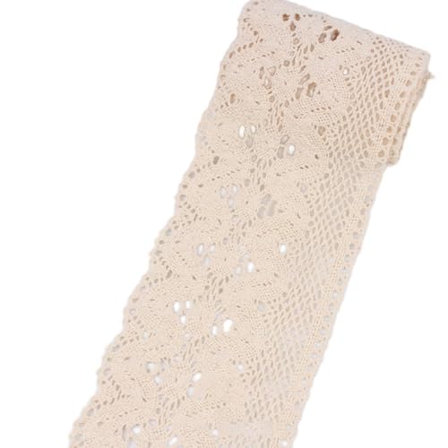 Whakano 10 Yards Vintage Spitzenband 10cm Breit Dekoband Spitzenbesatz Bänder zum Nähen Deko,Tischdeko,Vorhang,Hochzeit,DIY Handwerk,Geschenkband,Scrapbooking,Kleidung Accessoires,Beige Whakano 10 Yards Vintage Spitzenband 10cm Breit Dekoband Spitzenbesatz Bänder zum Nähen Deko,Tischdeko,Vorhang,Hochzeit,DIY Handwerk,Geschenkband,Scrapbooking,Kleidung Accessoires,Beige von Whakano