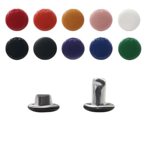 Whakano 100 Sets Doppelseitig Druckknöpfe Matt Schwarz,Metall Knöpfe,Dekorative Kleidung Knöpfe,Kleiderverschlüsse,Snaps Buttons für DIY Kleidung,Mäntel,Lederhandwerks,Handtasche,Brieftasche,6x6mm Whakano 100 Sets Doppelseitig Druckknöpfe Matt Schwarz,Metall Knöpfe,Dekorative Kleidung Knöpfe,Kleiderverschlüsse,Snaps Buttons für DIY Kleidung,Mäntel,Lederhandwerks,Handtasche,Brieftasche,6x6mm von Whakano