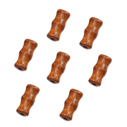 Whakano 100 Stück Boho Holzperlen für Auffädeln,Lose Perlen mit Loch,Makramee Perlen,Bastelperlen für DIY Handwerk Dekor,Armbänder,Halsketten Ohrringe,Schmuckherstellung,Kopfbedeckung,Bambus,7x15mm Whakano 100 Stück Boho Holzperlen für Auffädeln,Lose Perlen mit Loch,Makramee Perlen,Bastelperlen für DIY Handwerk Dekor,Armbänder,Halsketten Ohrringe,Schmuckherstellung,Kopfbedeckung,Bambus,7x15mm von Whakano