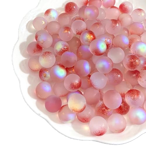 Whakano 100 Stück Bunte Runde Perlen der Fantasie Glasperlen zum Basteln,12mm,Lose Perlen ohne Loche,Bastelperlen für DIY Handwerk Dekor,Vasenfüller,Hochzeit,Party,Heimdekoration,Rot Whakano 100 Stück Bunte Runde Perlen der Fantasie Glasperlen zum Basteln,12mm,Lose Perlen ohne Loche,Bastelperlen für DIY Handwerk Dekor,Vasenfüller,Hochzeit,Party,Heimdekoration,Rot von Whakano