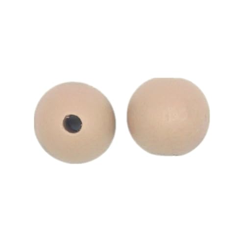 Whakano 100 Stück Natürliche Runde Bunte Holzperlen Set,Holzperlen Natur für Makramee,Groß Holzkugeln mit Loch,Holzperlen zum Auffädeln,für DIY Armbänder Schmuck Schlüsselanhänger Deko,Rosa Weiß,16mm Whakano 100 Stück Natürliche Runde Bunte Holzperlen Set,Holzperlen Natur für Makramee,Groß Holzkugeln mit Loch,Holzperlen zum Auffädeln,für DIY Armbänder Schmuck Schlüsselanhänger Deko,Rosa Weiß,16mm von Whakano