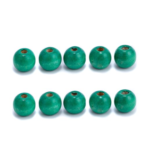 Whakano 1000 Stück Runde Farbige Holzperlen zum Basteln,natürliche DIY-Holzperlen mit Loch,zum Basteln,Makramee,Handarbeit für Weihnachten,Geburtstage,Belohnungen,7x8mm,Grün Whakano 1000 Stück Runde Farbige Holzperlen zum Basteln,natürliche DIY-Holzperlen mit Loch,zum Basteln,Makramee,Handarbeit für Weihnachten,Geburtstage,Belohnungen,7x8mm,Grün von Whakano