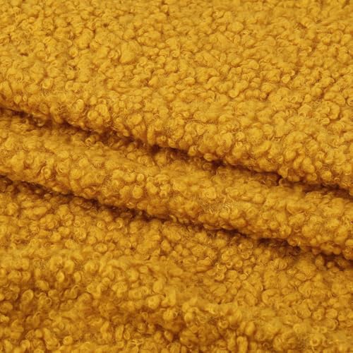 Whakano 100cm x 160cm Plüschstoff Teddystoff Dekostoff Stoffe zum Nähen Dekorieren,Kunstpelz Stoff,Furry Plüsch Tuch für Nähen Basteln,Tasche,Kostüm,Hochzeits,Weihnachten,Halloween,Partydekor,Gelb Whakano 100cm x 160cm Plüschstoff Teddystoff Dekostoff Stoffe zum Nähen Dekorieren,Kunstpelz Stoff,Furry Plüsch Tuch für Nähen Basteln,Tasche,Kostüm,Hochzeits,Weihnachten,Halloween,Partydekor,Gelb von Whakano