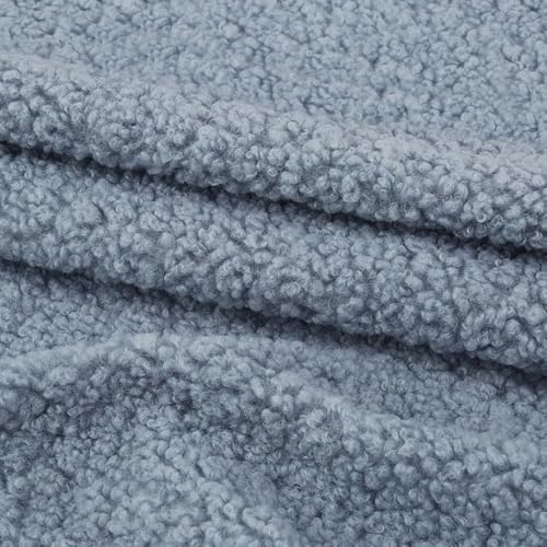 Whakano 100cm x 160cm Plüschstoff Teddystoff Dekostoff Stoffe zum Nähen Dekorieren,Kunstpelz Stoff,Furry Plüsch Tuch für Nähen Basteln,Tasche,Kostüm,Hochzeits,Weihnachten,Halloween,Partydekor,Grau Whakano 100cm x 160cm Plüschstoff Teddystoff Dekostoff Stoffe zum Nähen Dekorieren,Kunstpelz Stoff,Furry Plüsch Tuch für Nähen Basteln,Tasche,Kostüm,Hochzeits,Weihnachten,Halloween,Partydekor,Grau von Whakano