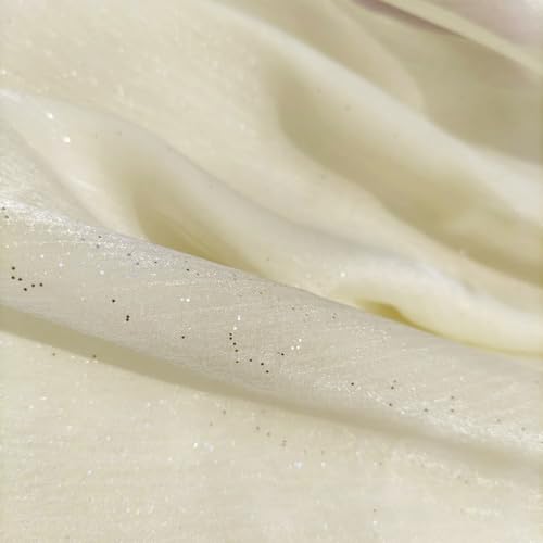 Whakano 1m Glänzend Sternenhimmel Druck Organza Stoffe zum Nähen Meterware,Chiffon Stoff 150cm Breit,Plissierter Stoff Tüll,für Nähen Basteln,Gardine Vorhänge,Kostüm Kleid Bekleidung,Beige Whakano 1m Glänzend Sternenhimmel Druck Organza Stoffe zum Nähen Meterware,Chiffon Stoff 150cm Breit,Plissierter Stoff Tüll,für Nähen Basteln,Gardine Vorhänge,Kostüm Kleid Bekleidung,Beige von Whakano
