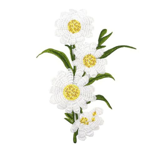 Whakano 2 Stück Gänseblümchen Bestickte Nähen Aufnäher,Bestickte Patches Sticker,Nähen Handwerk Zubehör,Applikation für DIY Kleidung Kleidung Jeans T-Shirt Jacken Rucksäcke,Groß Whakano 2 Stück Gänseblümchen Bestickte Nähen Aufnäher,Bestickte Patches Sticker,Nähen Handwerk Zubehör,Applikation für DIY Kleidung Kleidung Jeans T-Shirt Jacken Rucksäcke,Groß von Whakano