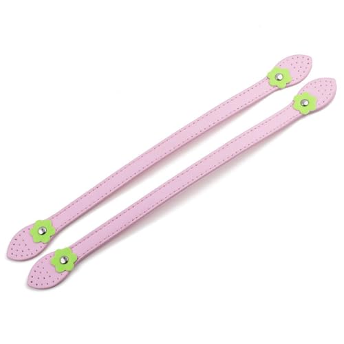 Whakano 2 Stück PU-Leder Taschenhenkel Taschengriff Lederhandtasche Griffe Mit Löchern,1,5 x 60cm Taschengriffe zum Häkeln,Tasche Zubehör,Ersatz Taschenriemen,DIY Taschenherstellung,Rosa Whakano 2 Stück PU-Leder Taschenhenkel Taschengriff Lederhandtasche Griffe Mit Löchern,1,5 x 60cm Taschengriffe zum Häkeln,Tasche Zubehör,Ersatz Taschenriemen,DIY Taschenherstellung,Rosa von Whakano
