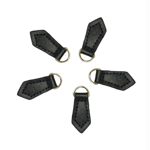 Whakano 2 Stück Reißverschluss Zipper Anhänger,Abnehmbares Leder Zipper Pull,Reißverschluss Ersatz Zipper,Reißverschluss Zieher für Zipper Koffer Stiefel Jackenrucksäcke Geldbörse Kleidung,Schwarz Whakano 2 Stück Reißverschluss Zipper Anhänger,Abnehmbares Leder Zipper Pull,Reißverschluss Ersatz Zipper,Reißverschluss Zieher für Zipper Koffer Stiefel Jackenrucksäcke Geldbörse Kleidung,Schwarz von Whakano