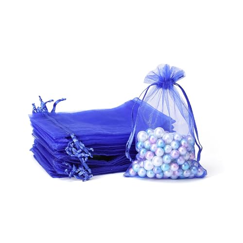 Whakano 20 Stück Bunt Organzasäckchen mit Kordelzug,Organzabeutel,Schmuckbeutel,GeschenkSack,für Hochzeit Geburtstag Süßigkeiten Schmuck Geschenkverpackung Party Mit Schnur,Königsblau,7x9cm Whakano 20 Stück Bunt Organzasäckchen mit Kordelzug,Organzabeutel,Schmuckbeutel,GeschenkSack,für Hochzeit Geburtstag Süßigkeiten Schmuck Geschenkverpackung Party Mit Schnur,Königsblau,7x9cm von Whakano